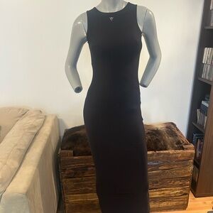 Gorgeous Black Maxi Dress by Guess Sleeveless Crew Neck❤️XS